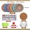 6 Pieces Diamond Painting Coasters with Holder, Mandala Diamond Art Coasters Kits for Beginners, Adults Small Diamond Painting Kit Art Craft Supplies